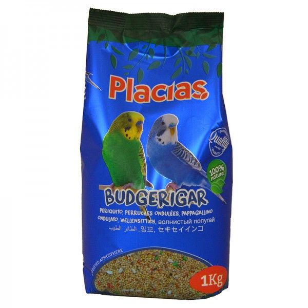 comida placias periquito,1kg