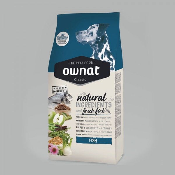 pienso Ownat classic pescado 20kg
