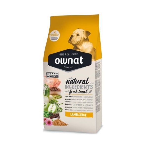 Pienso Ownat classic cordero 20kg
