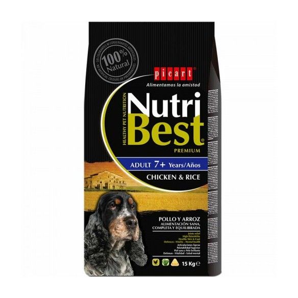 pienso picart nutribest senior saco 15kg