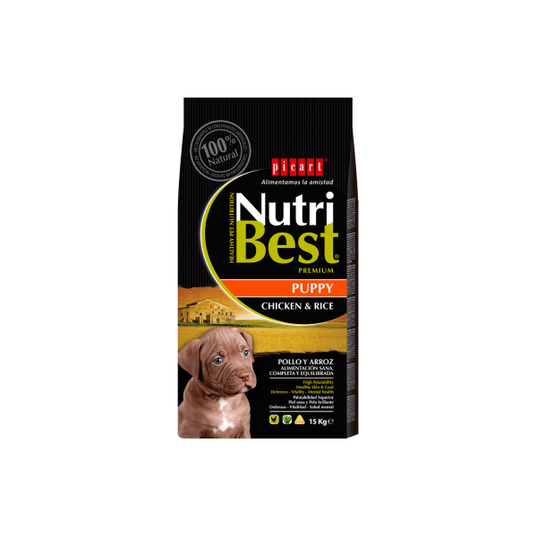 pienso picart nutribest puppy sac 15kg